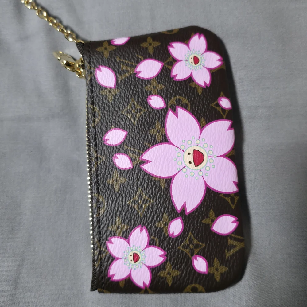 Louis Vuitton x Takashi Murakami Cherry Blossom Nano Bucket w/ Key pouch - Picture 6 of 11